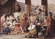 Francesco Hayez Ulysses at the court of Alcinous Spain oil painting reproduction